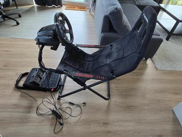 Playseat met racestuur en pedalen (Logitech G920) beschikbaar voor biedingen