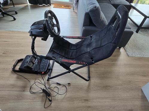 Playseat met racestuur en pedalen (Logitech G920), Computers en Software, Joysticks, Gebruikt, Ophalen