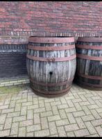 Hele grote eiken wijnvaten, Tuin en Terras, Regentonnen, Ophalen, 150 liter of meer, Zo goed als nieuw, Vv