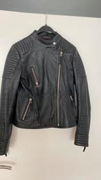 Zwarte leren jas Froccella maat 46 XL, Ophalen of Verzenden, Zo goed als nieuw, Maat 46/48 (XL) of groter, Zwart