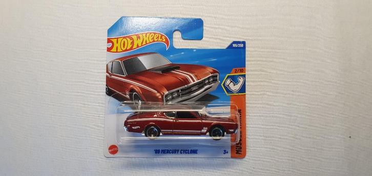 Hot wheels 1969 Mercury Cyclone, Hobby en Vrije tijd, Modelauto's | Overige schalen, Nieuw, Auto, Ophalen of Verzenden