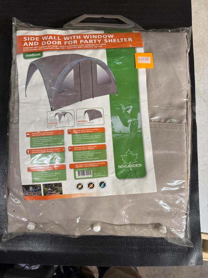 Bo-Garden Partytent Zijwand - Nieuw!, Tuin en Terras, Partytenten, Nieuw, Partytent, 2 meter of meer, Minder dan 5 meter, 4 tot 6 meter