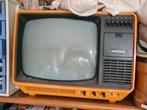 Vintage oranje Aristona tv, Audio, Tv en Foto, Vintage Televisies, Aristona, Gebruikt, Ophalen, Minder dan 40 cm
