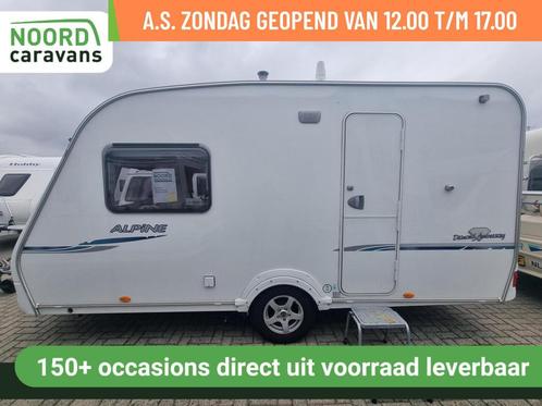 Sprite alpine diamond anniversary 440 MOVER + ENKELE BEDDEN, Caravans en Kamperen, Caravans, Bedrijf, tot en met 2, 750 - 1000 kg
