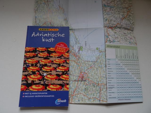 Adriatische kust Italie ; anwb gids+uitneembare landkaart, Boeken, Reisgidsen, Zo goed als nieuw, Reisgids of -boek, Europa, ANWB