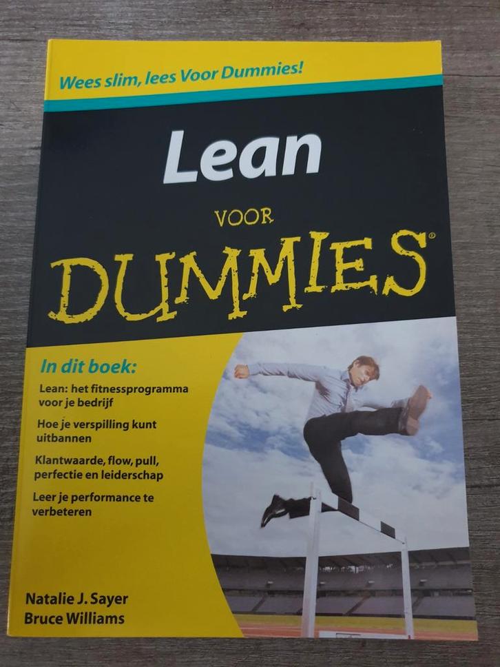 Lean voor Dummies - Natalie J. Sayer, Boeken, Overige Boeken, Gelezen, Ophalen of Verzenden