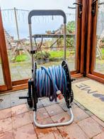 Tuinslang 25 meter op haspel., Tuin en Terras, Tuinslangen, Ophalen of Verzenden, Tuinslang