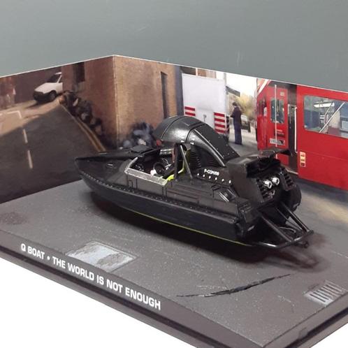 James Bond 007 - Q Boat - nr 82, Hobby en Vrije tijd, Modelauto's | 1:43, Zo goed als nieuw, Auto, Universal Hobbies, Ophalen of Verzenden