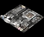 ASRock                        H81TM-ITX moederbord met i3-41, Ophalen of Verzenden, Gebruikt, DDR3