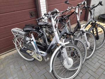 4 x elektrische damesfiets om op te knappen