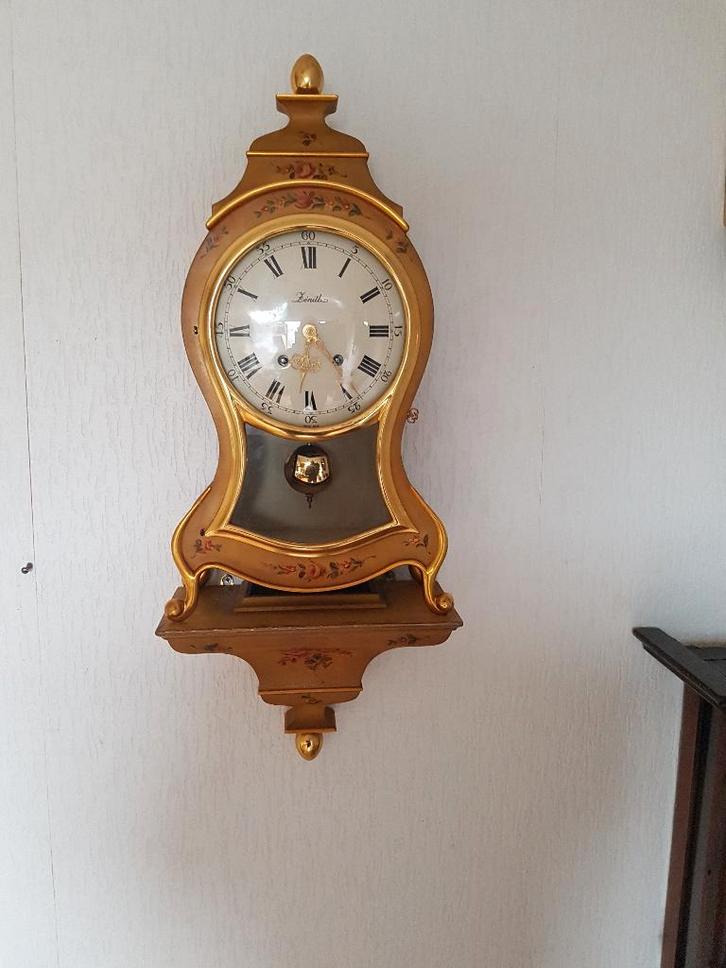 zenith consoleklok met kwartierslag, Antiek en Kunst, Antiek | Klokken, Ophalen