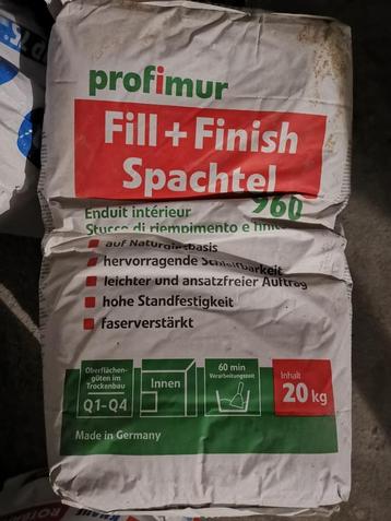 PROFIMUR Fill + Finish Pleister beschikbaar voor biedingen