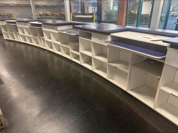 Prachtige half ronde balie,s, Zakelijke goederen, Kantoor en Winkelinrichting | Kantoormeubilair en Inrichting, Overige typen