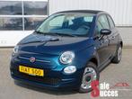 Fiat 500 1.2 Popstar Petrol blauw, Auto's, Voorwielaandrijving, Stof, Gebruikt, 4 cilinders