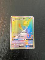 Regenboog Ampharos GX, Hobby en Vrije tijd, Verzamelkaartspellen | Pokémon, Ophalen of Verzenden, Zo goed als nieuw, Losse kaart