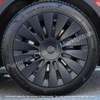 NIEUWE set van 4 zwarte wieldoppen voor de Tesla Model Y, Auto diversen, Ophalen of Verzenden, Nieuw