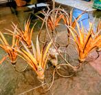 Aparte hanglamp kunststof met koper, Ophalen of Verzenden