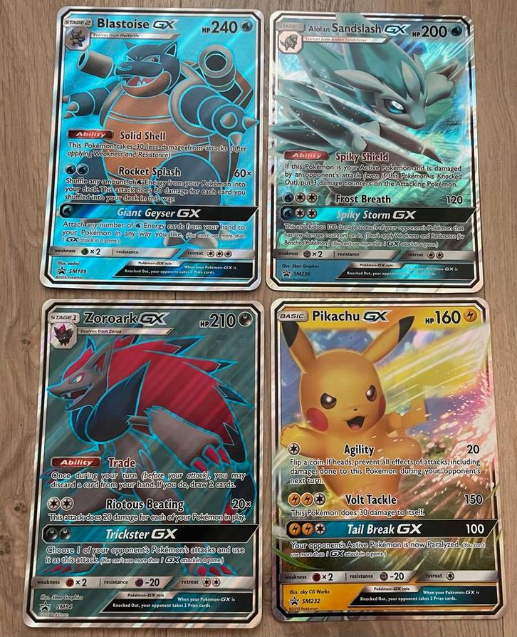 19 grote (jumbo) Pokemon kaarten, Hobby en Vrije tijd, Verzamelkaartspellen | Pokémon, Zo goed als nieuw, Meerdere kaarten, Verzenden