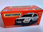 Matchbox Ford Interceptor Utility Police., Nieuw, Ophalen of Verzenden