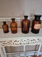 Apothekers flessen, Ophalen of Verzenden, Zo goed als nieuw, Glas, Minder dan 50 cm