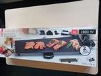 electrische bakplaat nog nieuw in doos ( 70 bij 23cm ), Ophalen of Verzenden, Nieuw, Tafelgrill