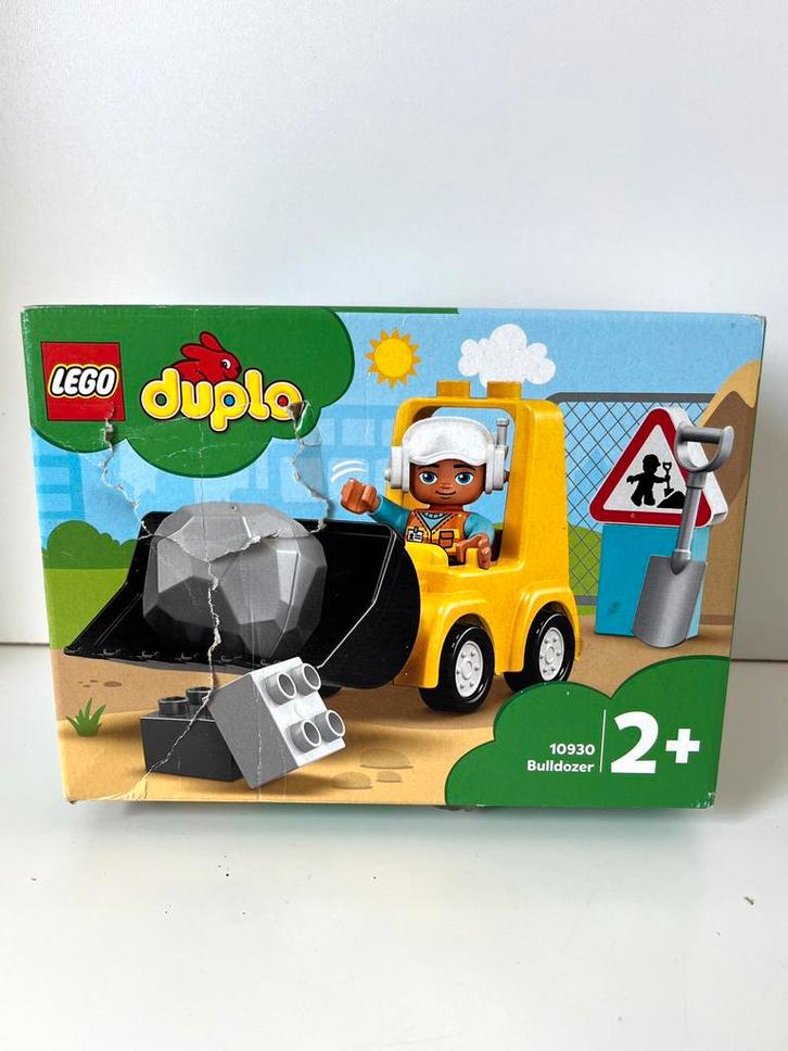 Lego Duplo 10930 - Bulldozer/  met Doos, Kinderen en Baby's, Speelgoed | Duplo en Lego, Zo goed als nieuw, Duplo, Ophalen of Verzenden