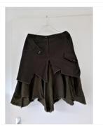 trendy demin kaki/groen strokenrok in cargo stijl/maat 38, Kleding | Dames, Rokken, Maat 38/40 (M), Ophalen of Verzenden, Zo goed als nieuw