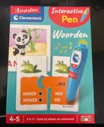 Clementoni Interactieve Pen Woorden 4-5 jaar, Ophalen of Verzenden, Zo goed als nieuw, Taal en Lezen, Met geluid