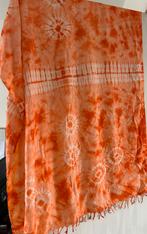 Sjaal Tie-Dye Patroon 165x 116 cm bijna gratis, Ophalen, Zo goed als nieuw, Maat 46/48 (XL) of groter, Sjaal