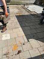 Gratis ophalen, Tuin en Terras, Tegels en Klinkers, Ophalen, Zo goed als nieuw, 10 m² of meer, Beton