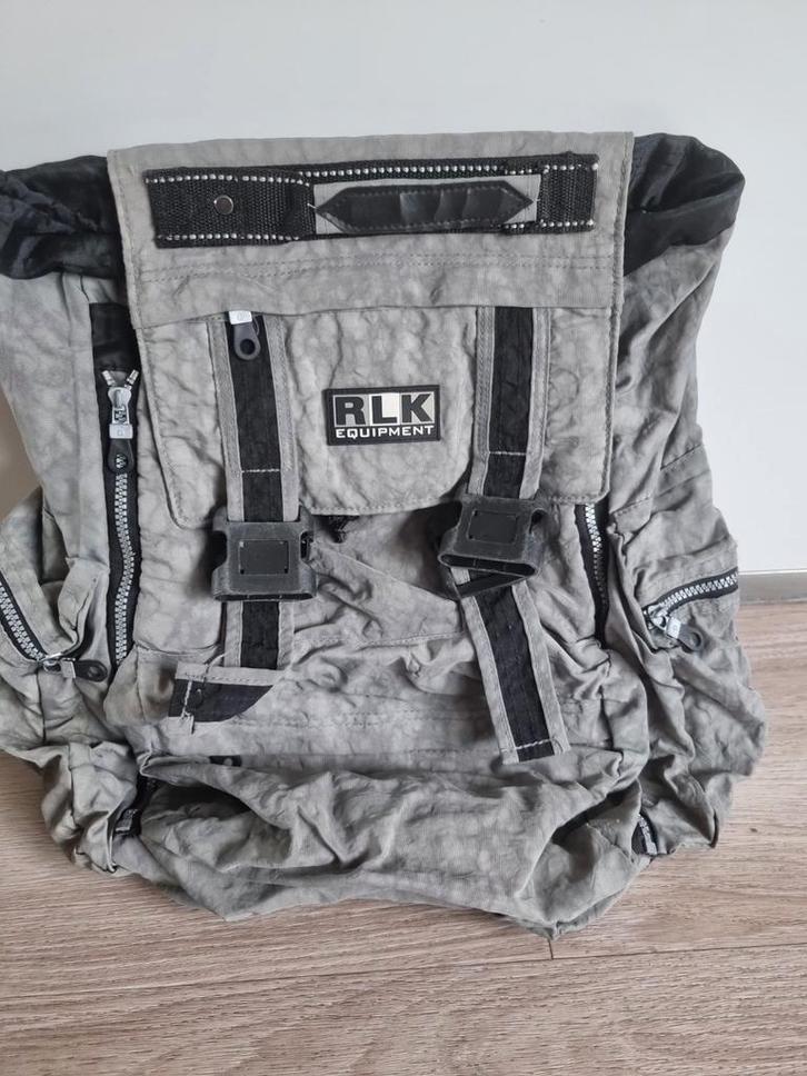 Rugtas rugzak ruim grijs zwart, Sieraden, Tassen en Uiterlijk, Tassen | Rugtassen, Overige merken, Ophalen of Verzenden