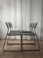 Vintage Merkel Spaghetti Chairs, Huis en Inrichting, Stoelen, Zwart, Ophalen of Verzenden, Zo goed als nieuw, Industrial