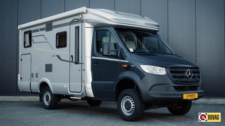 Hymer ML-T 570 4X4, Caravans en Kamperen, Campers, Bedrijf, tot en met 3, Half-integraal, Hymer, Diesel, Automaat, Halve Treinzit