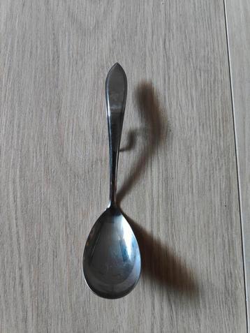 Vintage RVS Lepel met Haak beschikbaar voor biedingen