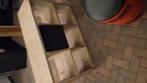 steigerhouten vakkenkast, Doe-het-zelf en Verbouw, Ophalen, Minder dan 25 mm, Zo goed als nieuw, Plank