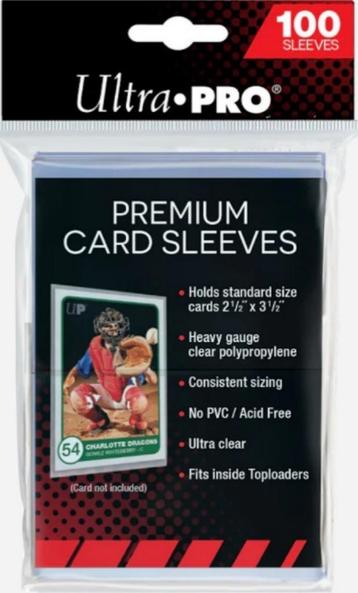 Ultra Pro - Soft Card Sleeves (100 stuks) - Slechts €0,85!  beschikbaar voor biedingen