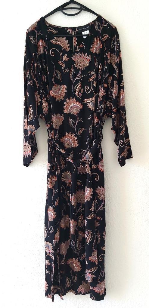 Mooie Zwart/ Rose Jurk, Kleding | Dames, Grote Maten, Nieuw, Jurk, Zwart, Ophalen of Verzenden
