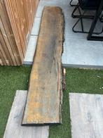 Eikenhout boomstam 230cm, Doe-het-zelf en Verbouw, Hout en Planken, Ophalen, Zo goed als nieuw, Eiken, Minder dan 200 cm