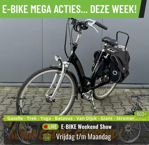 Sparta Meerdere op voorraad vanaf 290,-!, Fietsen en Brommers, Elektrische fietsen, Gebruikt, Sparta, 50 km per accu of meer