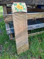 Oud brocante houten eiken wasbord, Ophalen of Verzenden