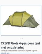 Crivit 4 persoons tent verduisterend, Gebruikt, Tot en met 4