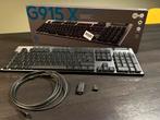 ZGAN Logitech G915 X Toetsenbord, Computers en Software, Toetsenborden, Ophalen, Gaming toetsenbord, Zo goed als nieuw, Draadloos
