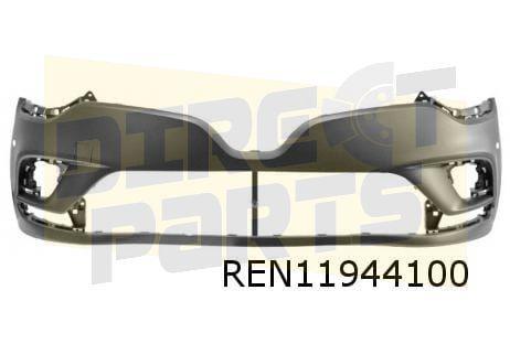 Renault Clio IV (9/16-10/19) Voorbumper (bij PDC) (te spuite, Auto-onderdelen, Carrosserie en Plaatwerk, Bumper, Renault, Voor