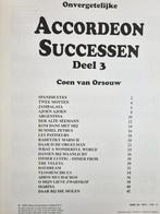 Coen van Orsouw -Onvergetelijke Accordeon Successen 3., Muziek en Instrumenten, Bladmuziek, Gebruikt, Ophalen of Verzenden, Thema