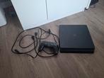 PS4 slim met 1 controller, Ophalen, 500 GB, Zo goed als nieuw, Met 1 controller