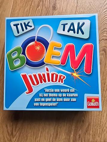 Tik Tak Boem Junior - Leuk gezelschapsspel! beschikbaar voor biedingen