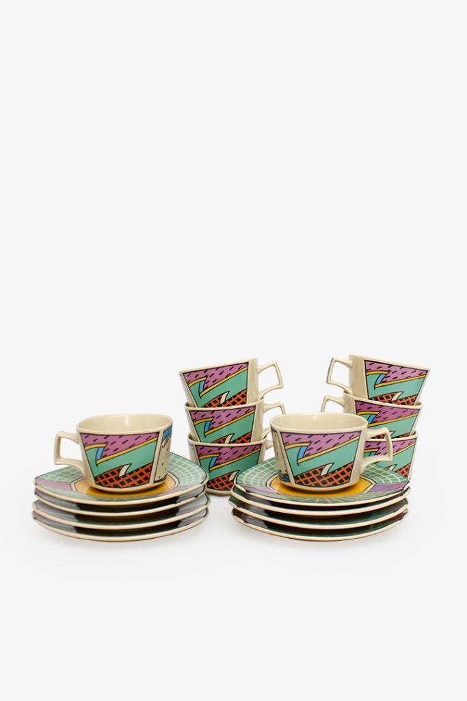 16-delig Rosenthal Flash One (studio-linie) servies, Huis en Inrichting, Keuken | Servies, Gebruikt, Compleet servies, Overige stijlen