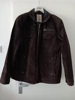 C&A Canda herenjas suède leer bruin maat 58, Ophalen of Verzenden, Gedragen, Maat 56/58 (XL), Bruin