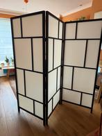 Ikea Risor kamerscherm 216x85 zwart wit, Huis en Inrichting, Woonaccessoires | Kamerschermen, Ophalen, Gebruikt