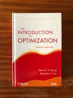 An Introduction to Optimization - 4e editie, Boeken, Nieuw, Ophalen of Verzenden, WO, Edwin K. P. Chong; Stanislaw H. Zak